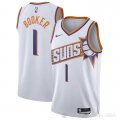 Camiseta Devin Booker #1 Phoenix Suns Association 2023-24 Blanco