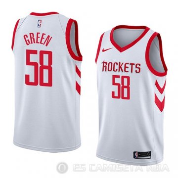 Camiseta Gerald Green #58 Houston Rockets Association 2018 Blanco