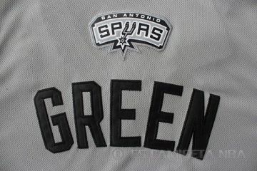Camiseta Green #4 San Antonio Spurs Gris