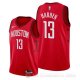 Camiseta James Harden #13 Houston Rockets Earned 2019 Rojo