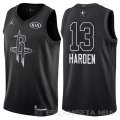 Camiseta James Harden #13 All Star 2018 Rockets Negro