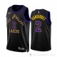 Camiseta Jarred Vanderbilt #2 Los Angeles Lakers Ciudad 2023-24 Negro