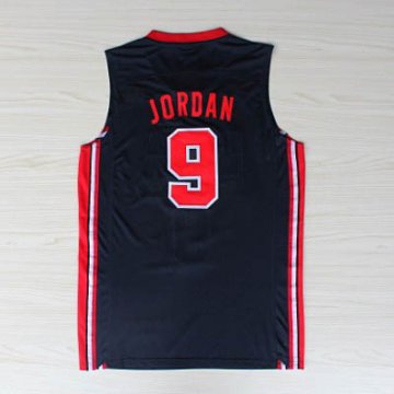 Camiseta Jordan #9 USA 1992 Negro