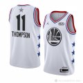 Camiseta Klay Thompson #11 All Star 2019 Golden State Warriors Blanco