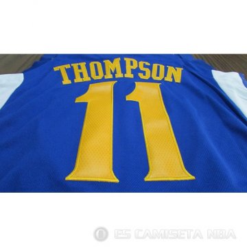 Camiseta Klay Thompson #11 Golden State Warriors 2017-18 Azul