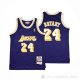 Camiseta Kobe Bryant #24 Los Angeles Lakers Nino Mitchell & Ness 2007-08 Los Angeles Lakers Nino Violeta