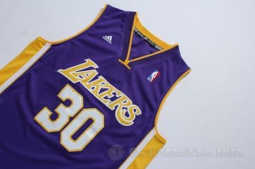 Camiseta Randle #30 Los Angeles Lakers Purpura