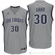 Camiseta Leuer #30 Detroit Pistons Gris