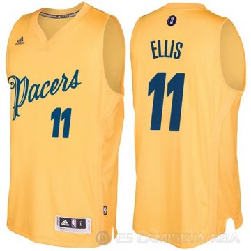 Camiseta Monta Ellis #11 Indiana Pacers Navidad 2016 Dolado