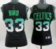 Camiseta Bird #33 Boston Celtics Mujer Negro