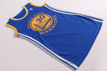 Camiseta Curry #30 Golden State Warriors Mujer Azul