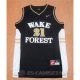 Camiseta Wake Forest Duncan #21 NCAA Negro