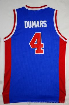 Camiseta Dumars #4 Detroit Pistons Azul