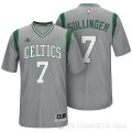 Camiseta Sullinger #7 Boston Celtics Manga Corta Gris
