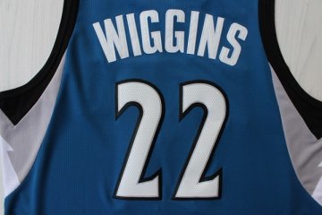 Camiseta Wiggins #22 Minnesota Timberwolves Azul