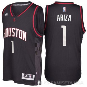 Camiseta Ariza #1 Houston Rockets Alternate Black Space City Negro