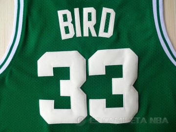Camiseta Bird #33 Boston Celtics Verde