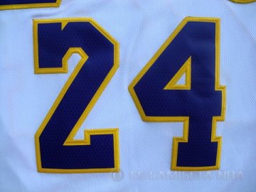 Camiseta Bryant #24 Los Angeles Lakers Blanco