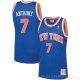 Camiseta Carmelo Anthony #7 New York Knicks Mitchell & Ness 2012-13 Azul
