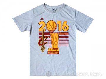 Camiseta Cavaliers Campeon Final Blanco 2016