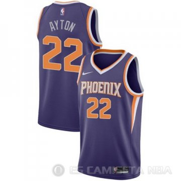 Camiseta Deandre Ayton #22 Phoenix Suns Icon 2017-18 Azul