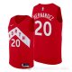 Camiseta Dewan Hernandez #20 Toronto Raptors Earned Rojo