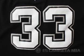 Camiseta Diaw #33 San Antonio Spurs Negro