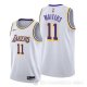Camiseta Dion Waiters #11 Los Angeles Lakers Association 2020 Blanco