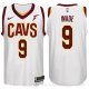 Camiseta Dwyane Wade #9 Cleveland Cavaliers 2017-18 Blanco