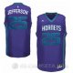 Camiseta Johnson #25 Charlotte Hornets Purpura