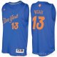 Camiseta Joakim Noah #13 New York Knicks Navidad 2016 Azul