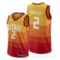Camiseta Joe Ingles #2 Utah Jazz Ciudad Edition Naranja