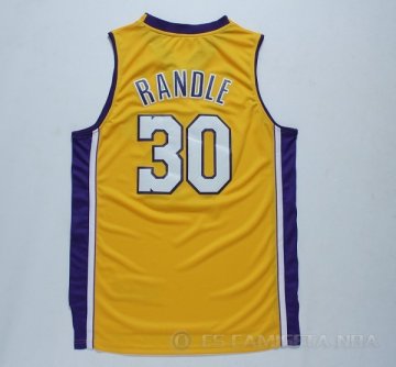 Camiseta Randle #30 Los Angeles Lakers Amarillo