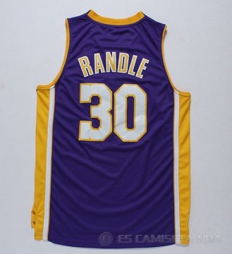 Camiseta Randle #30 Los Angeles Lakers Purpura