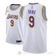 Camiseta Luol Deng #9 Los Angeles Lakers Association 2018-19 Blanco