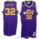 Camiseta Malone #32 Utah Jazz Retro Purpura