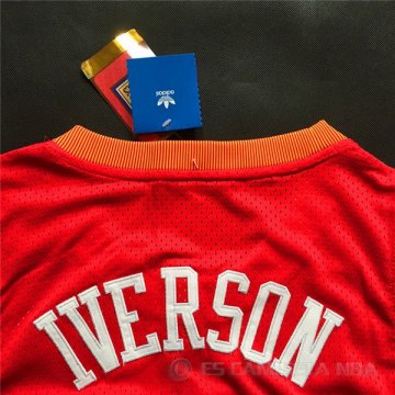 Camiseta Nata Iverson #3 Philadelphia 76ers Rojo