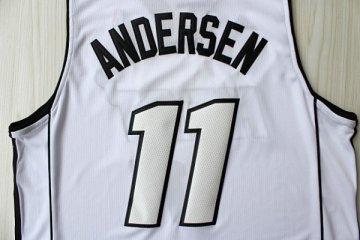 Camiseta Andersen #11 Heats 2012 Navidad Blanco