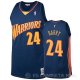Camiseta Rick Barry #24 Golden State Warriors 2009-10 Hardwood Classics Azul