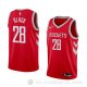 Camiseta Tarik Black #28 Houston Rockets Icon 2018 Rojo