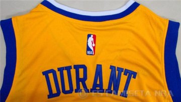 Camiseta Warriors Los Aficionados Edicion Durant #35 Amarillo