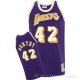 Camiseta Worthy #42 Los Angeles Lakers Retro Purpura PPT37