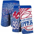 Pantalone Los Angeles Clippers Mitchell & Ness 1984 Azul