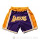 Pantalone Los Angeles Lakers Bape Mitchell & Ness 1996-1997 Violeta
