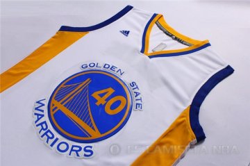 Camiseta Bogut #40 Golden State Warriors Blanco