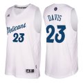 Camiseta Christmas Day New Orleans Pelicans Davis #23 Blanco 2016