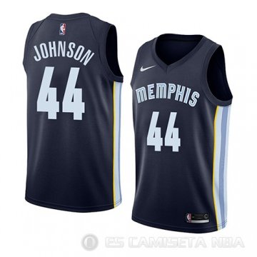 Camiseta Dakari Johnson #44 Memphis Grizzlies Icon 2018 Azul
