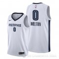Camiseta De'anthony Melton #0 Memphis Grizzlies Association Blanco