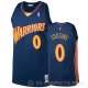 Camiseta Demarcus Cousins #0 Golden State Warriors 2009-10 Hardwood Classics Azul