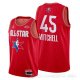 Camiseta Donovan Mitchell #45 All Star 2020 Utah Jazz Rojo